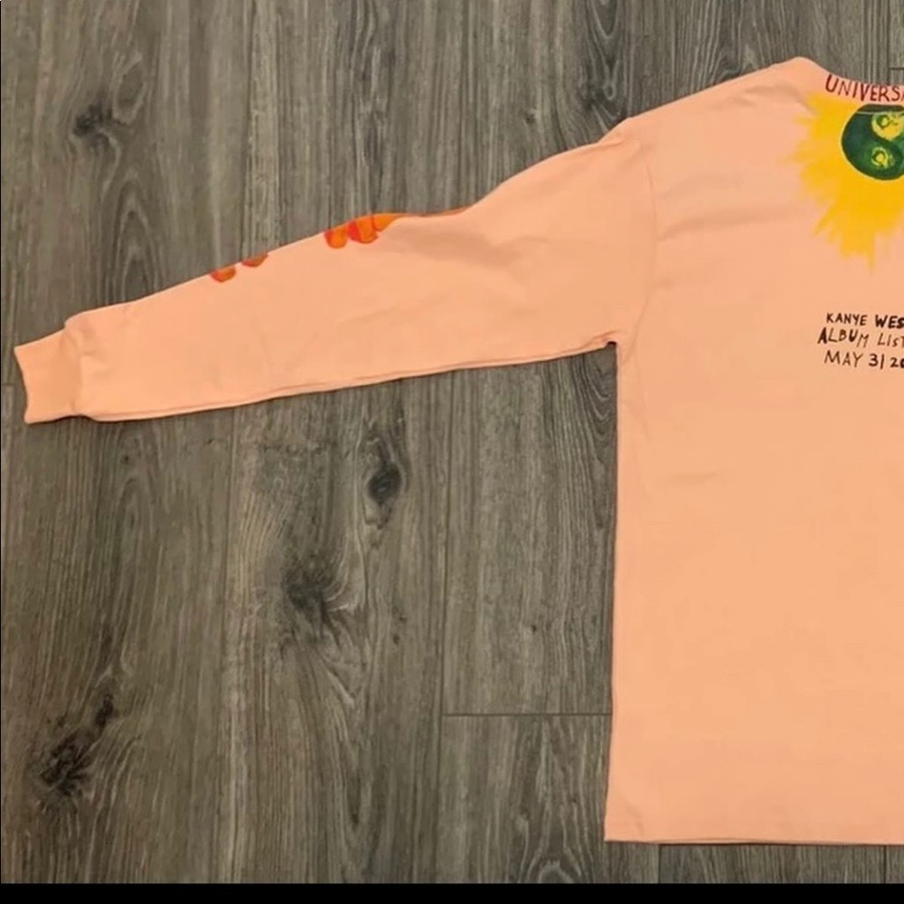 Kanye west Wyoming KKW pink longsleeve - Picture 2 of 7